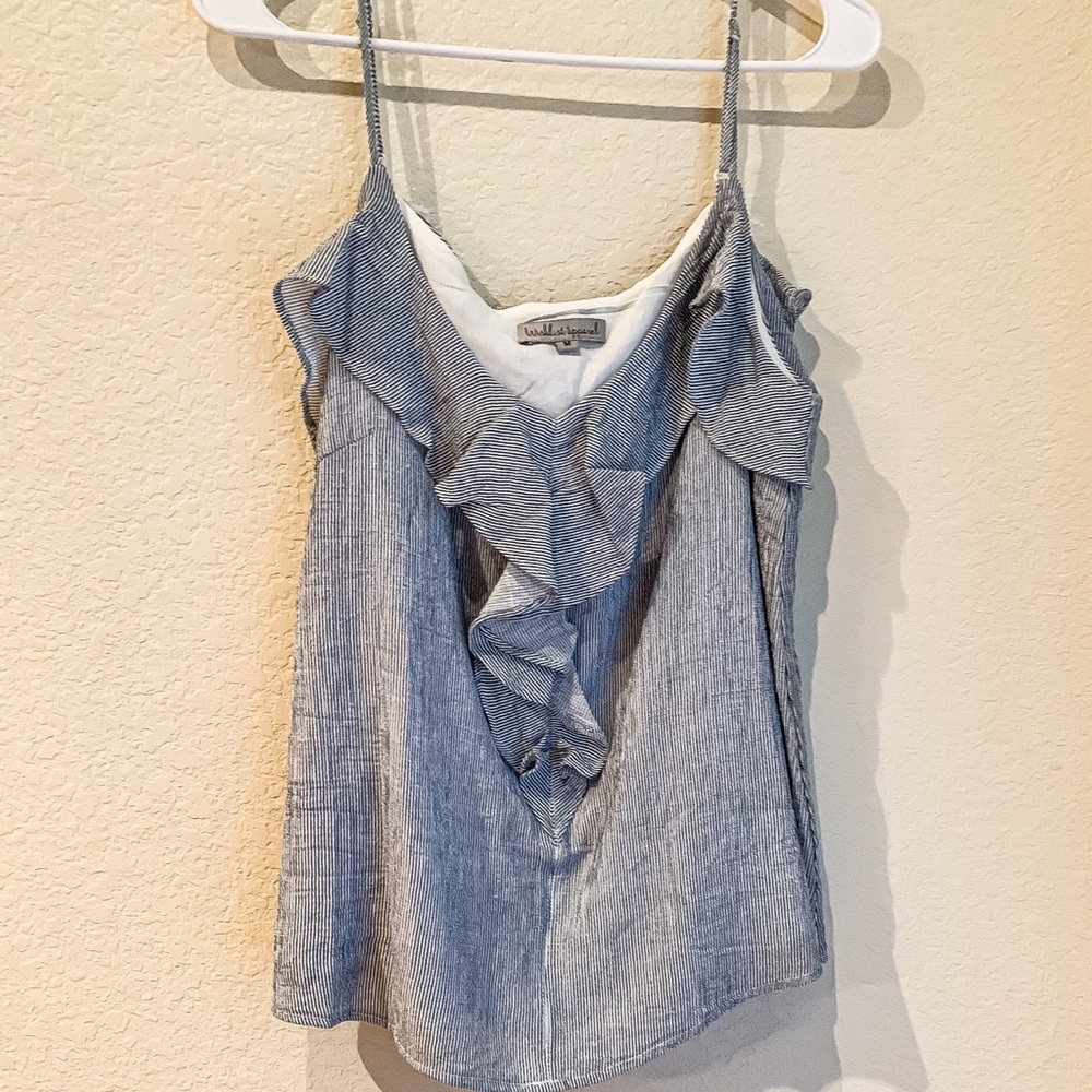 Wishlist Apparel Ruffle Tank top / Camisole